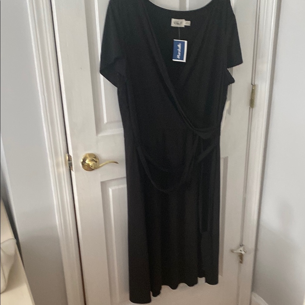 Black Wrap Dress